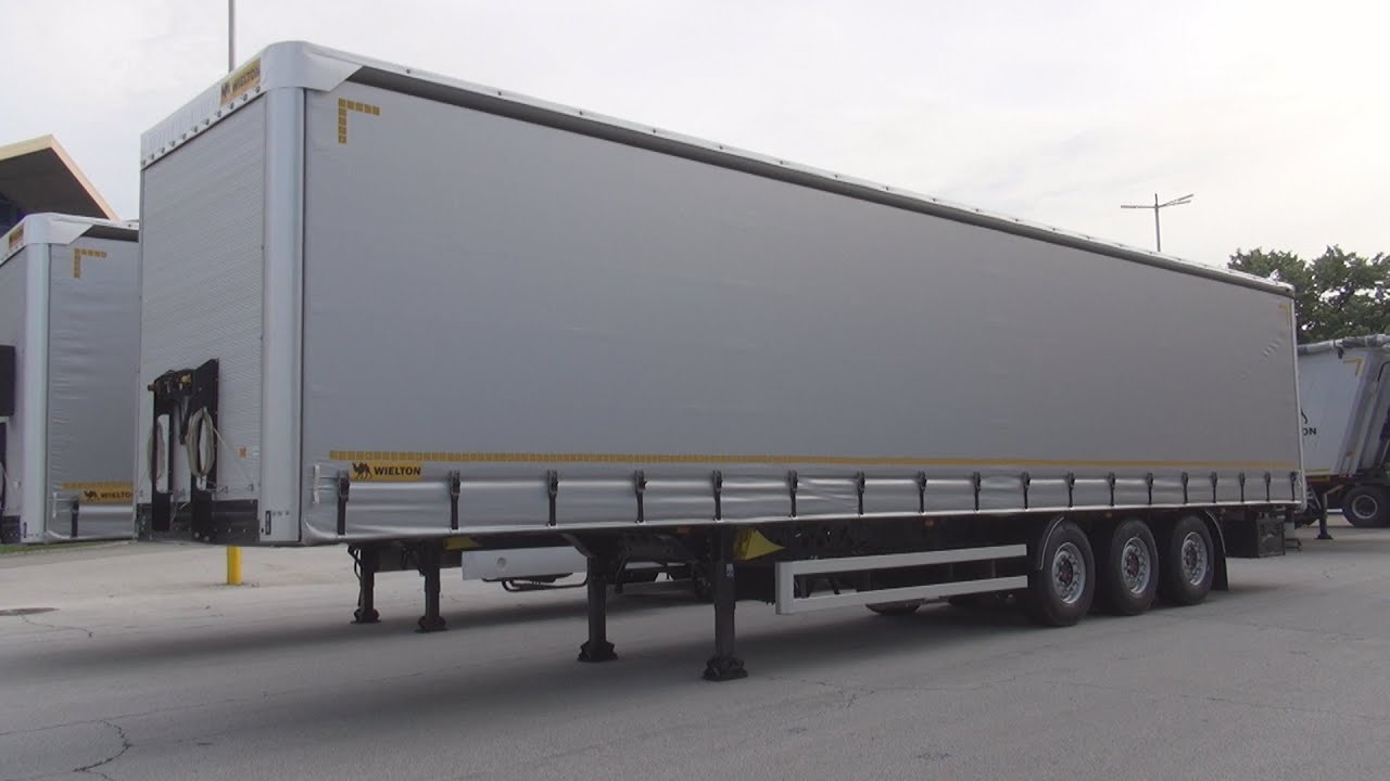 Wielton 25th Anniversary Curtain Side Semi-Trailer (2021) Exterior and Interior