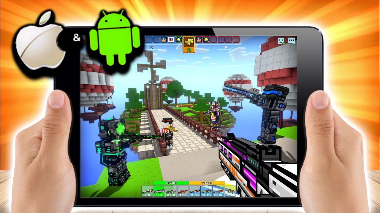 10 ЛУЧШИХ игр, похожих на Pixel Gun 3D, 2020 года! iOS + Android! [Скачать бесплатно]
