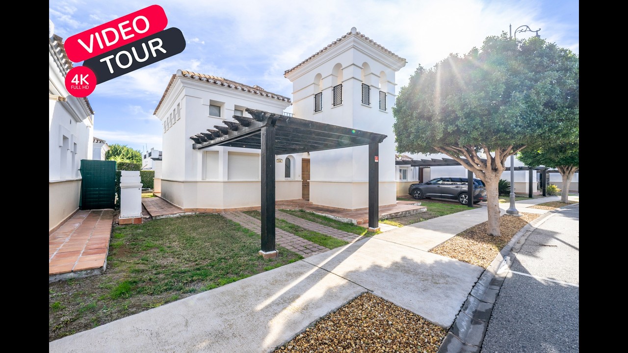 Two bed Two bath villa sabina with private pool on la torre golf resort - 235,000 Euros