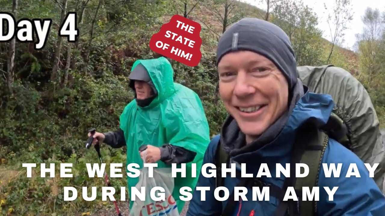 Hiking The West Highland Way with My Dad | 96 Miles of Rain &  Storm Amy.