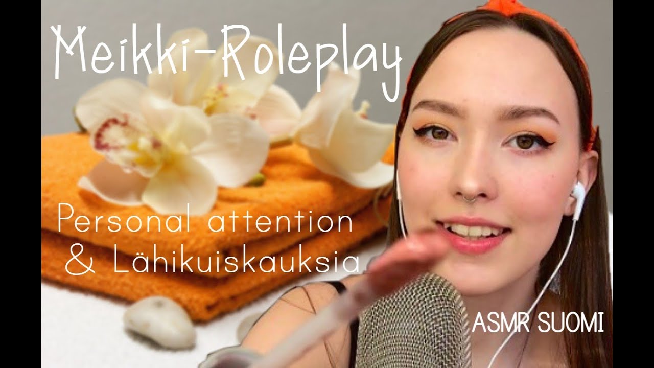 ASMR SUOMI - Meikkaan sut 💛Personal Attention