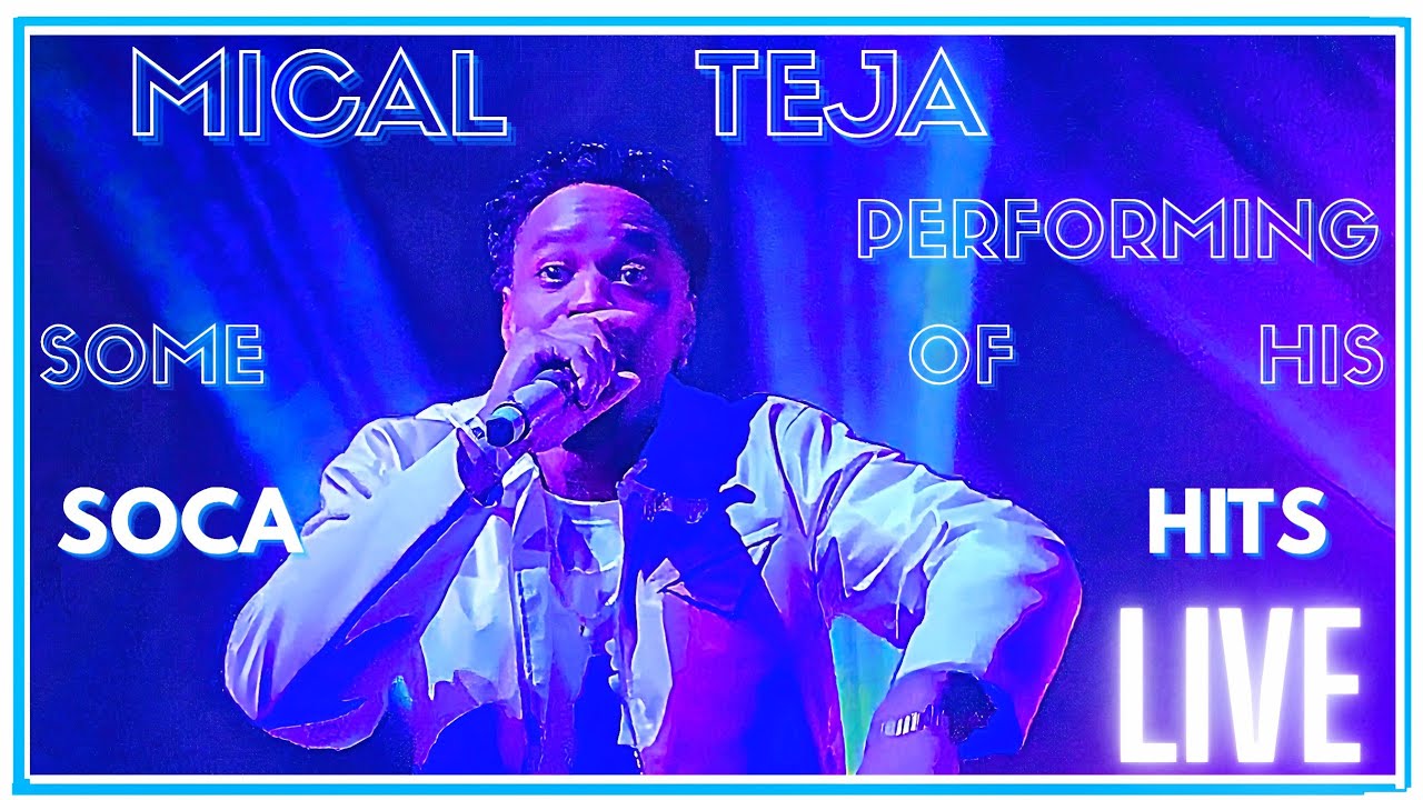 Mical Teja Performing Some Of His Soca Hits LIVE!!!!!!!!!!!