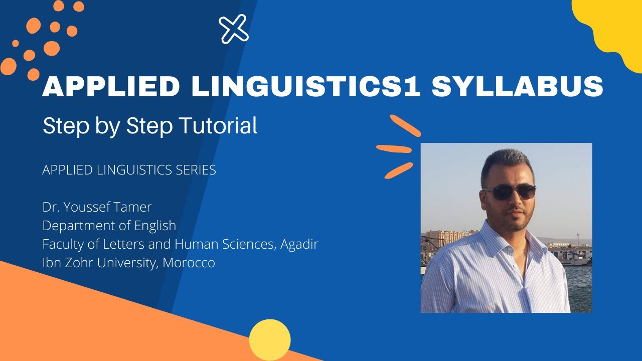 Applied Linguistics1 Syllabus