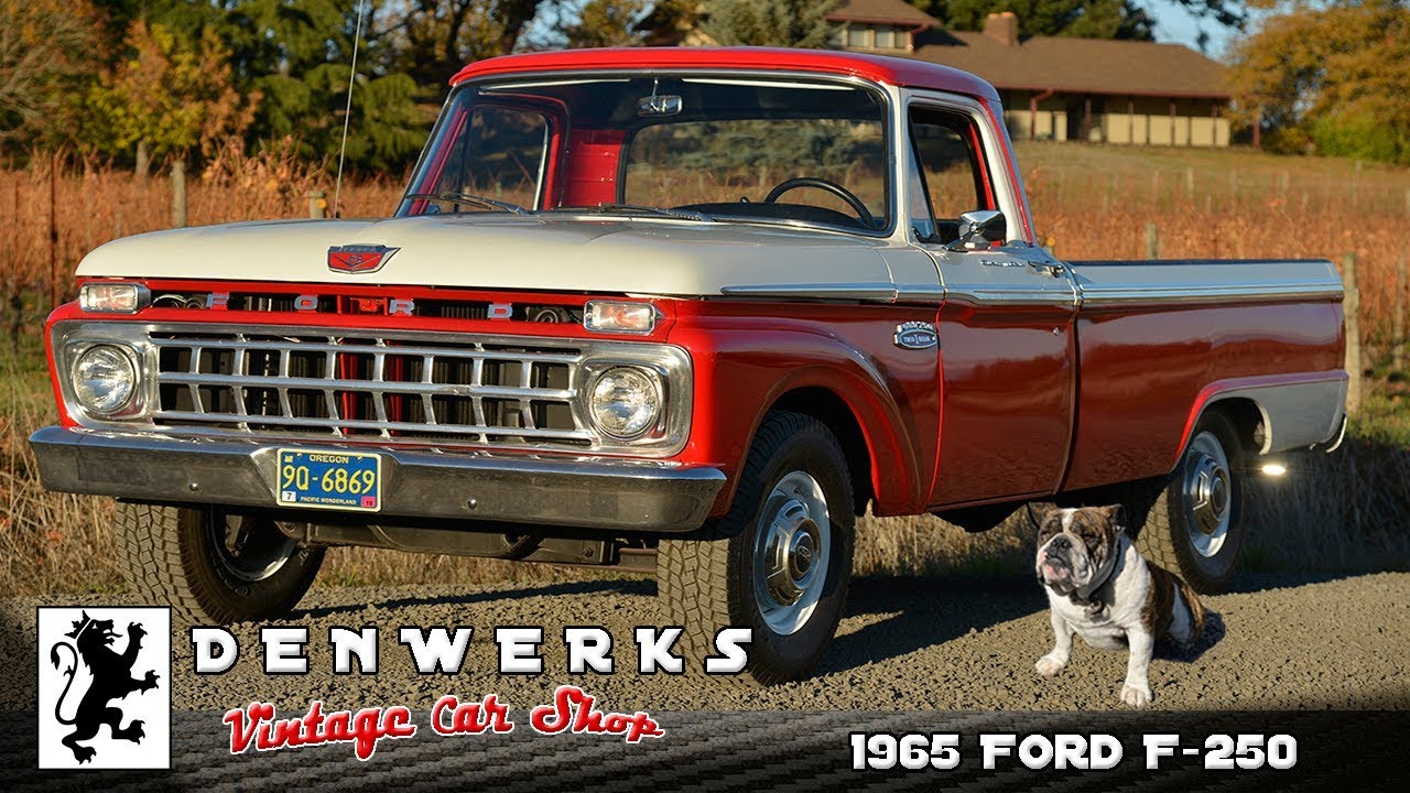 1965 Ford F250 Custom Cab 352 V8 - Awesome Truck