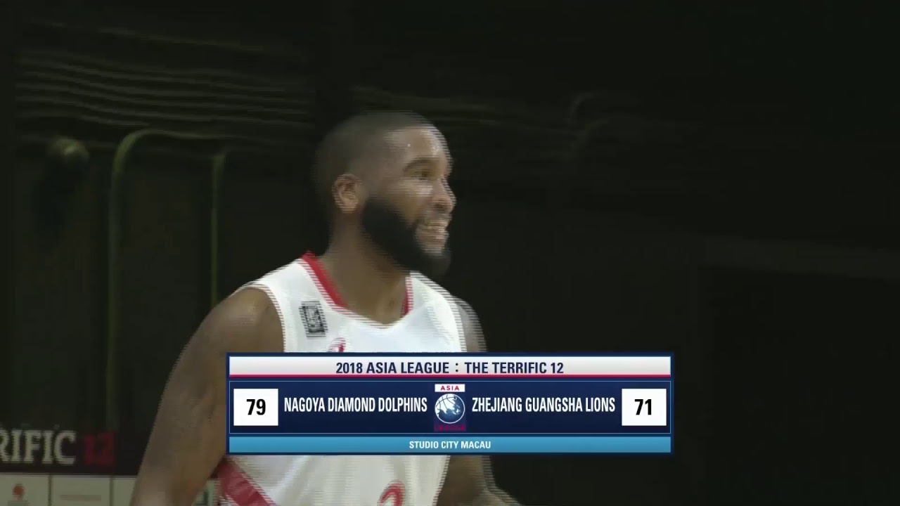 The Terrific 12 Day 3 Game 1 Nagoya Diamond Dolphins vs Zhejiang Guangsha Lions