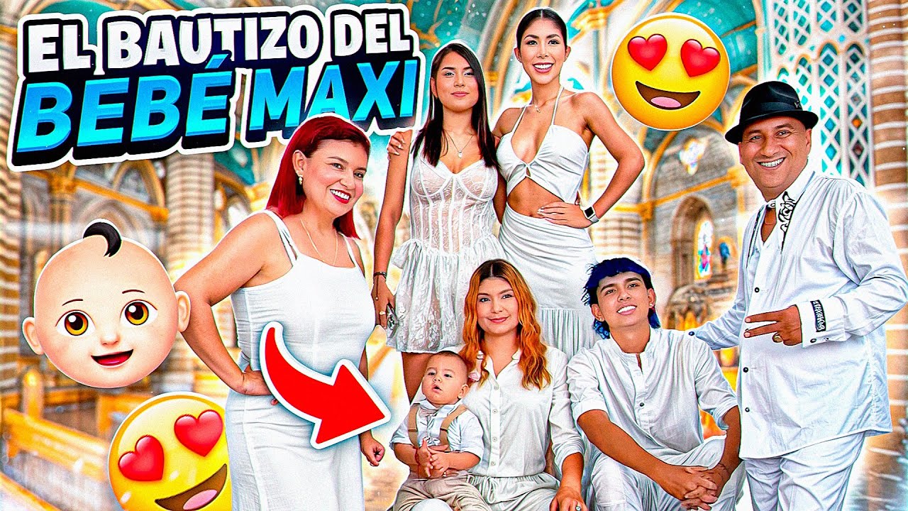 EL BAUTIZO DE MAXI (Bebé Recocha) 👶🏻😇