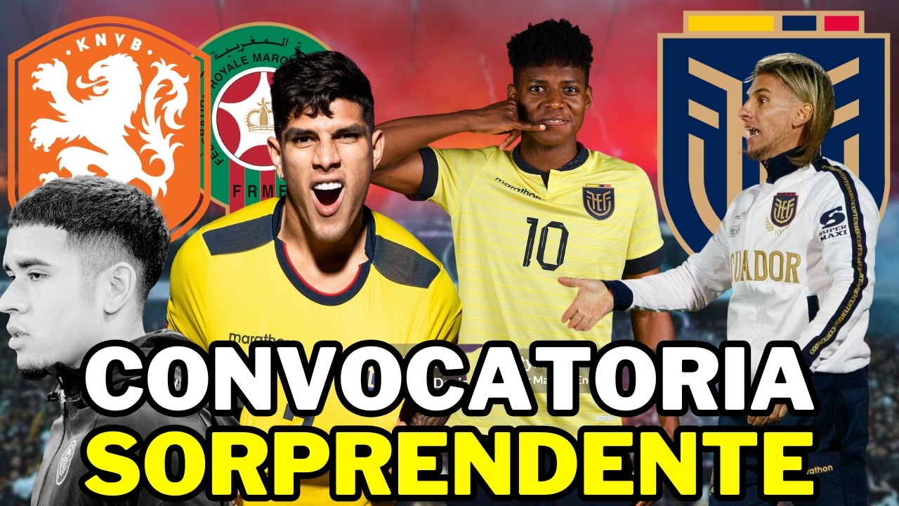 🇪🇨 LA TRI mostrará al MUNDO su PODERÍO con estos 26 | Fecha FIFA vs Marruecos y Países Bajos 🇲🇦🇳🇱