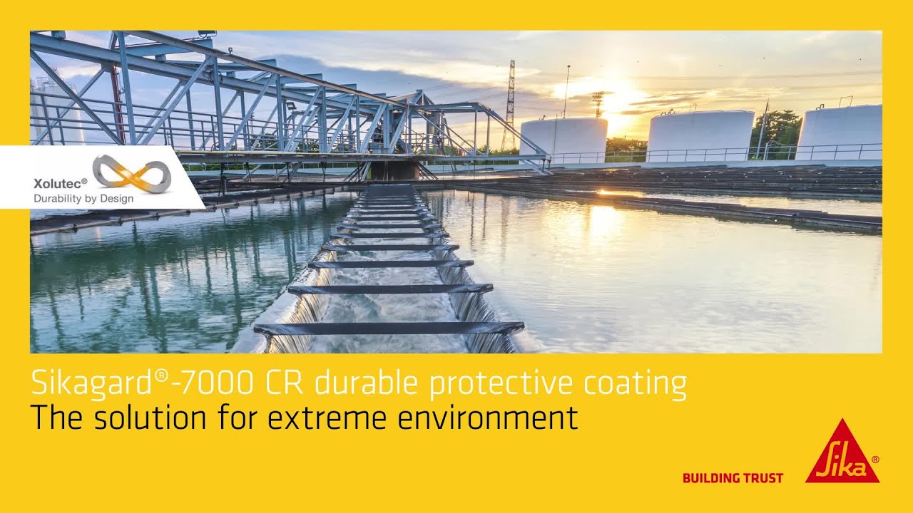 Sikagard-7000 CR For Waste Water Treatment Facilities