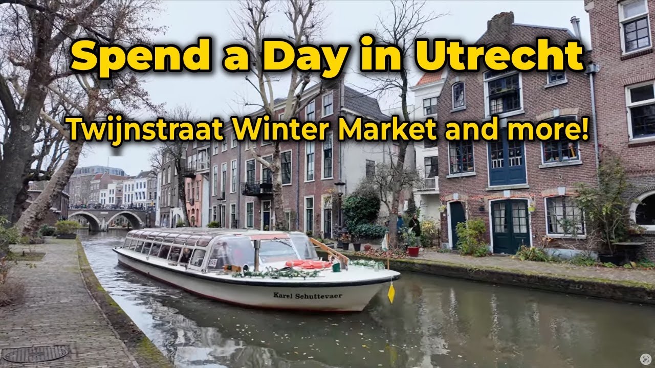 We visit the Twijnstraat Winter Market in Utrecht, Netherlands