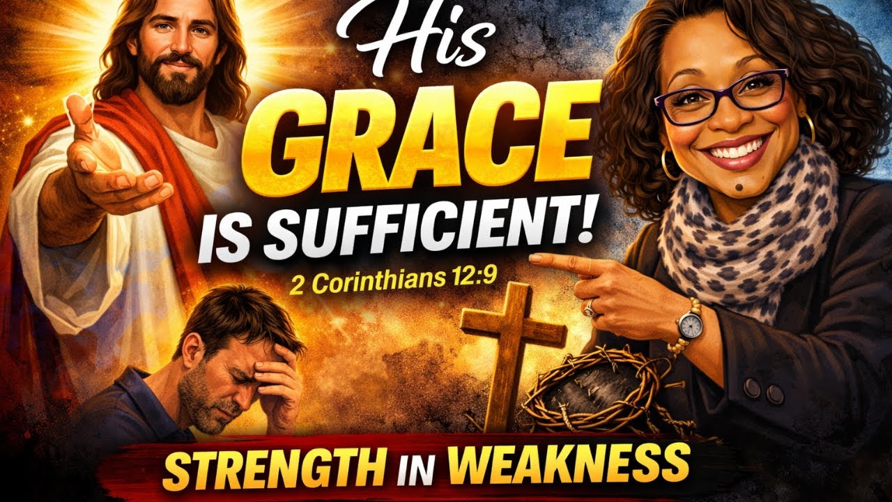 When You Feel Weak… God Says This | His Grace Is Sufficient (2 Corinthians 12:9)