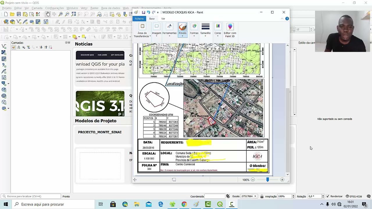 COMO CRIAR LAYOUT PARA CROQUIS OU MAPA DE LOCALIZAÇÃO NO QGIS?