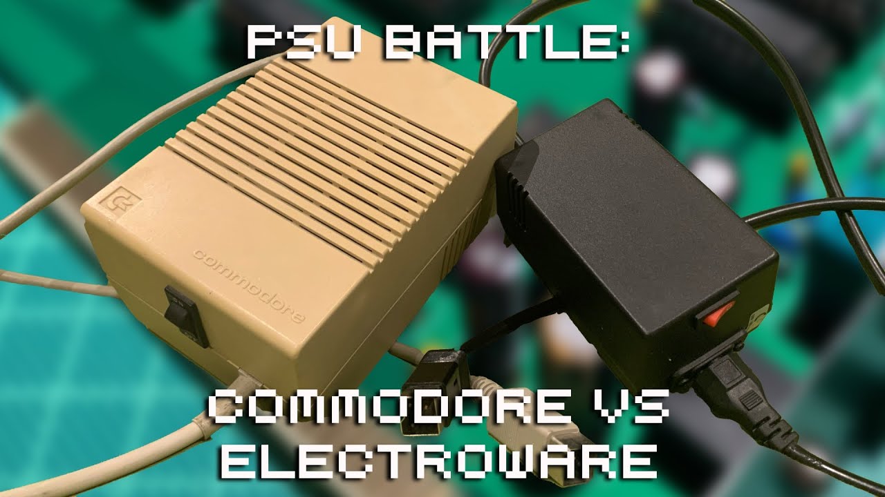 Amiga Power Supply Battle: Commodore vs  Electroware