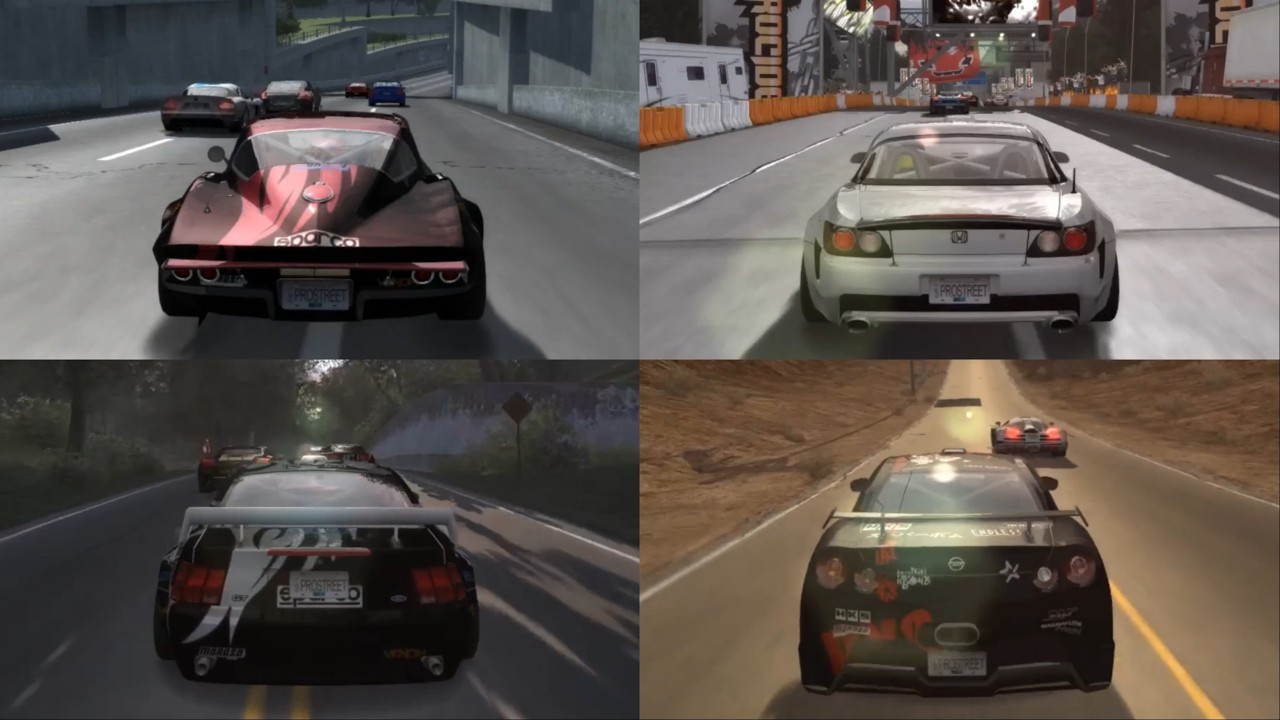 My Need for Speed ProStreet Speed Challenge Compilation