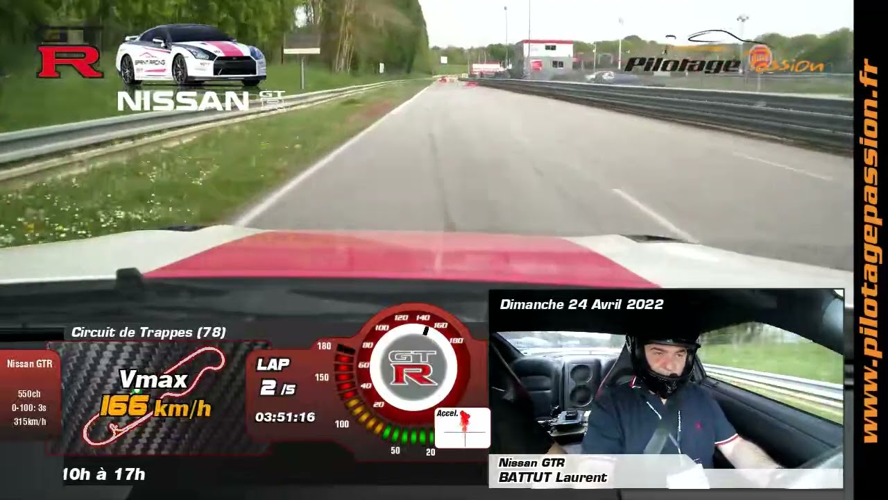 Nissan GTR Circuit Beltoise Trappes