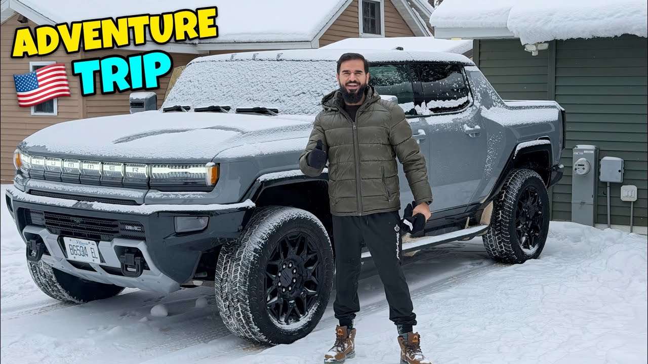 HUMMER EV MEIN ADVENTURE TRIP START HOGAYA 😍❄️ MOST BEAUTIFUL TRIP