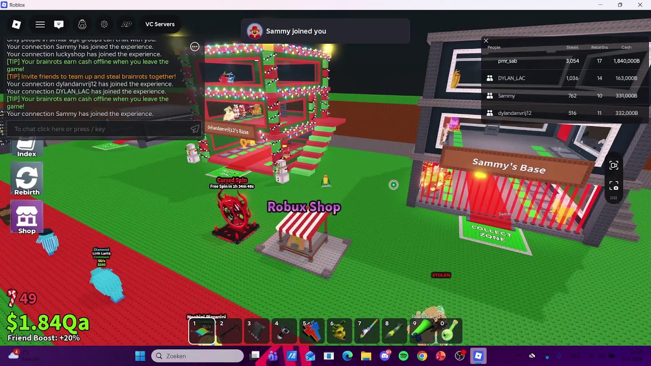Steal a Brainrot 222