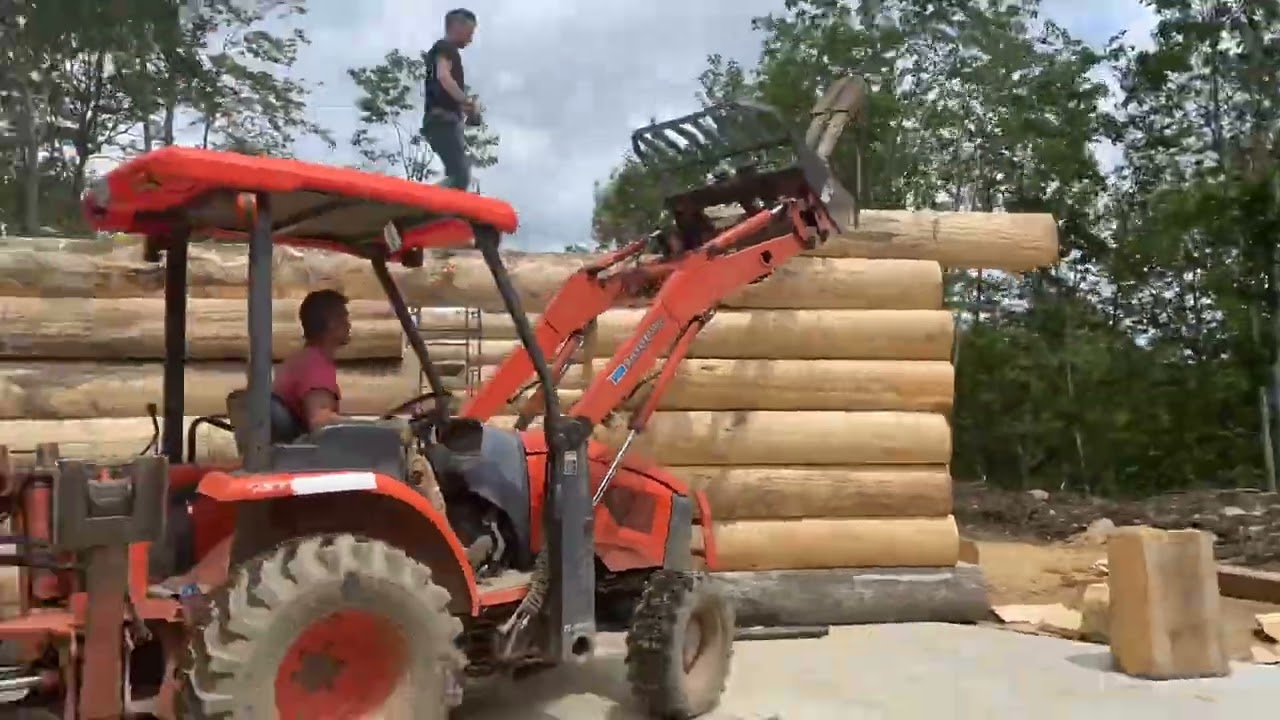 The Walkthrough of our Log Home update June 2023