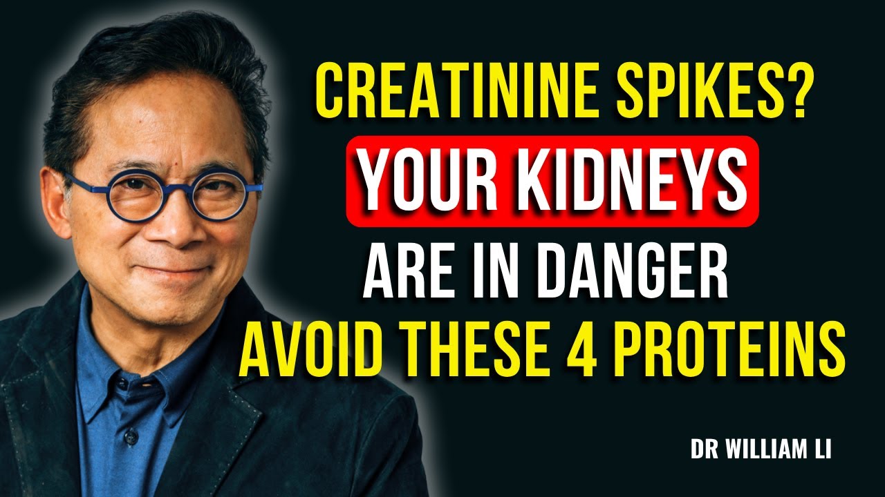 CREATININE Control: 4 Proteins Destroying Your Kidneys & 3 Safe Ones You Must Know | Dr. William Li