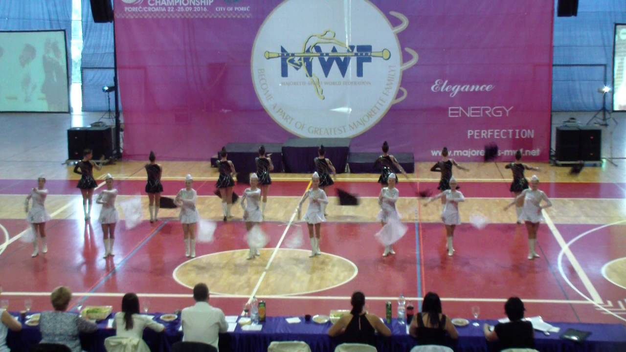 Mažoretky LABI-Flag senior Majster sveta v mažoretkovom športe 2016