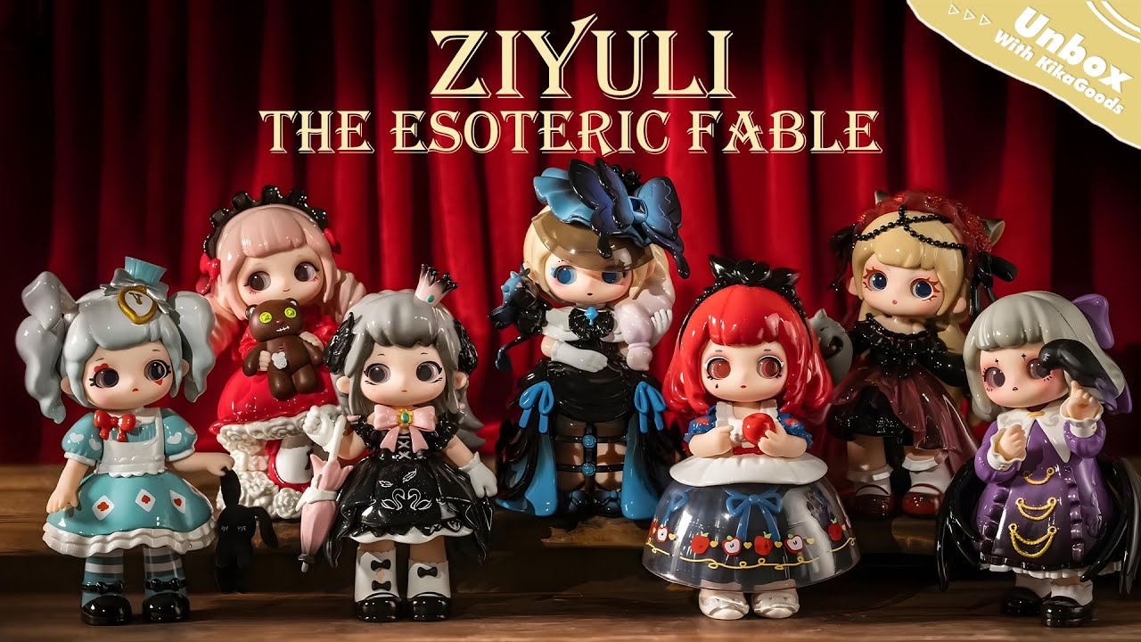 Unbox with KikaGoods | Ziyuli The Esoteric Fable Series Designer Collectibles Blind Box