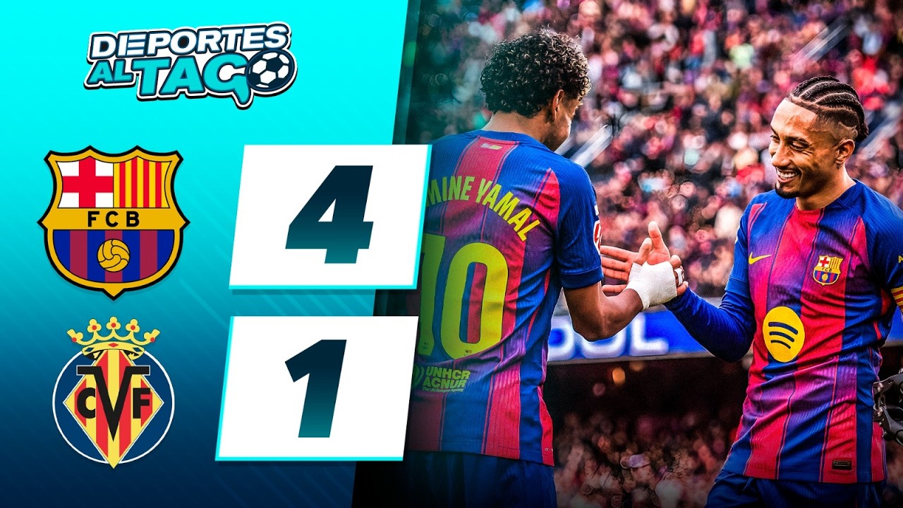 ✅ BARCELONA 🆚 VILLARREAL EN VIVO - LA LIGA JORNADA 26