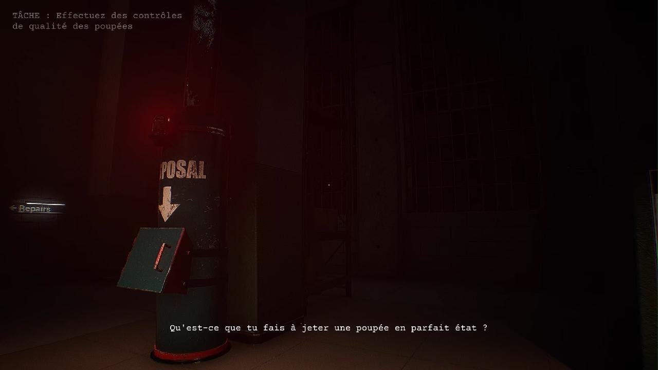 Bloquer dans une usine de poupée|Dollmare partie 1