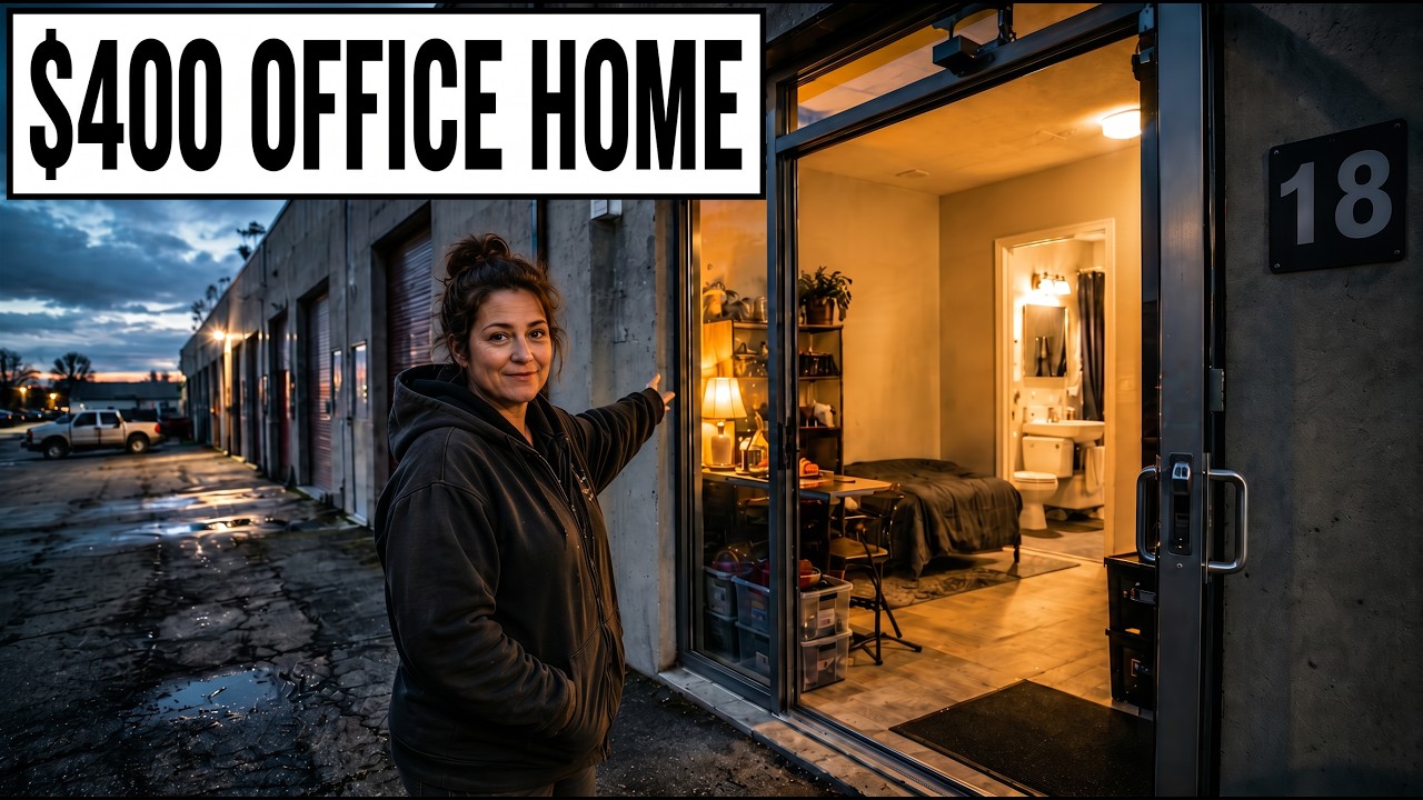 Как бездомные семьи превращают офисы в скрытое тёплое жильё за 400 долларов