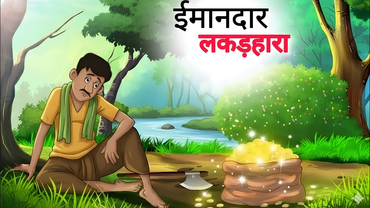 झाड़ियों का रहस्यमयी मखमल गरीब लकड़हारा का खुला भाग्य |Hindi  Moral Story | Jaggu Toons|