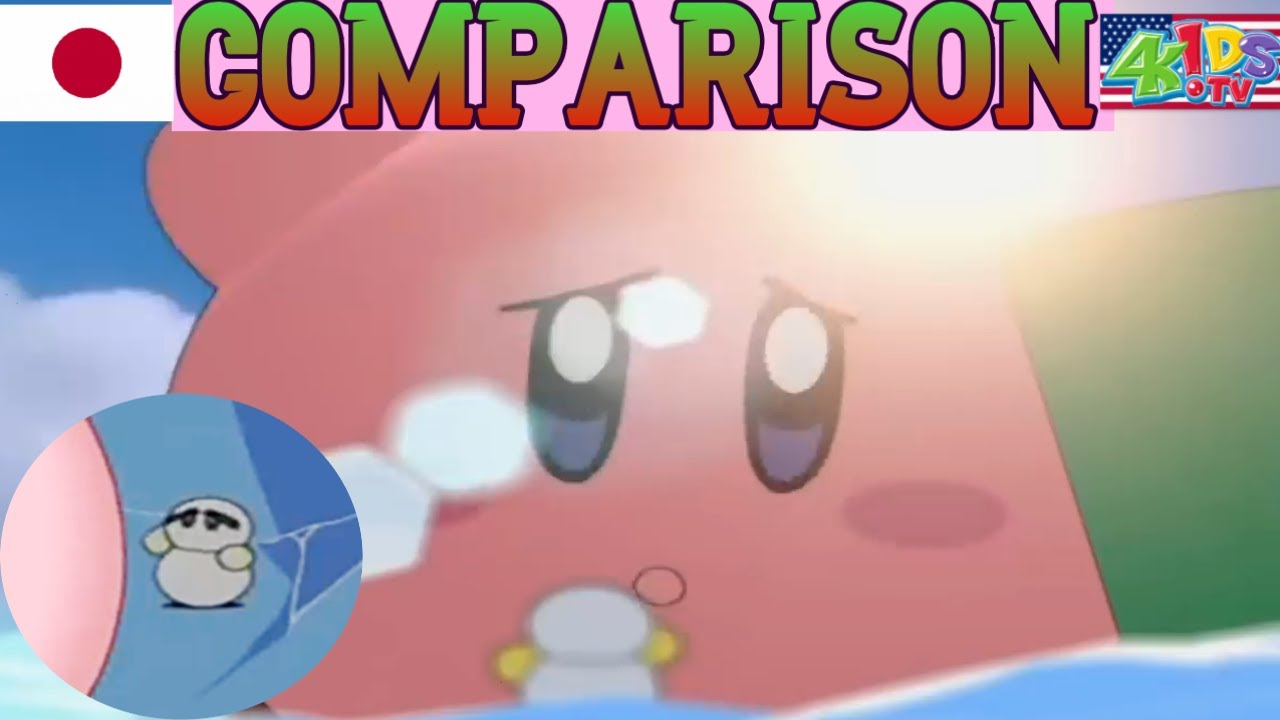 Chilly's Death | Kirby: Right Back At Ya! Comparison (JPN VS ENG)