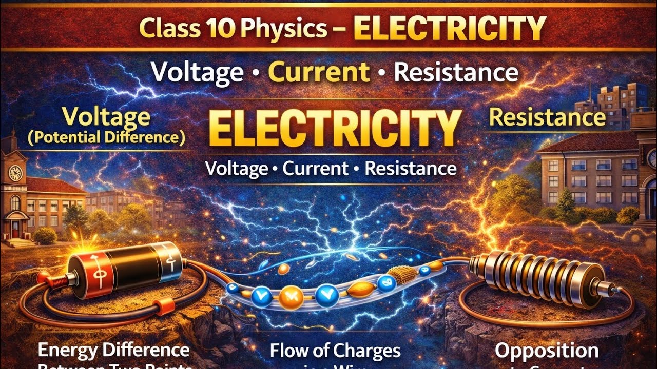 #Electricity (विद्युत) Class 10th Physics Zero to Hero 😎😎😎@byvectorsir.