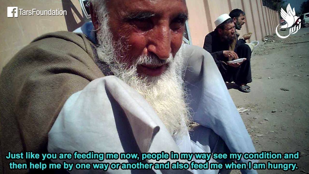 TARS Foundation | Feeding an Armless Old Man