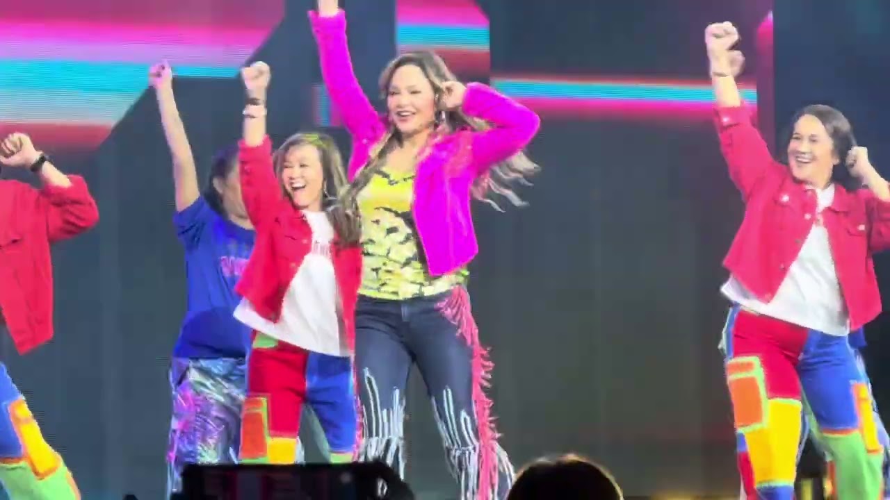 Eula Valdez doing the &ldquo; Bagets&rdquo; dances at the Legends Dance Concert Araneta 