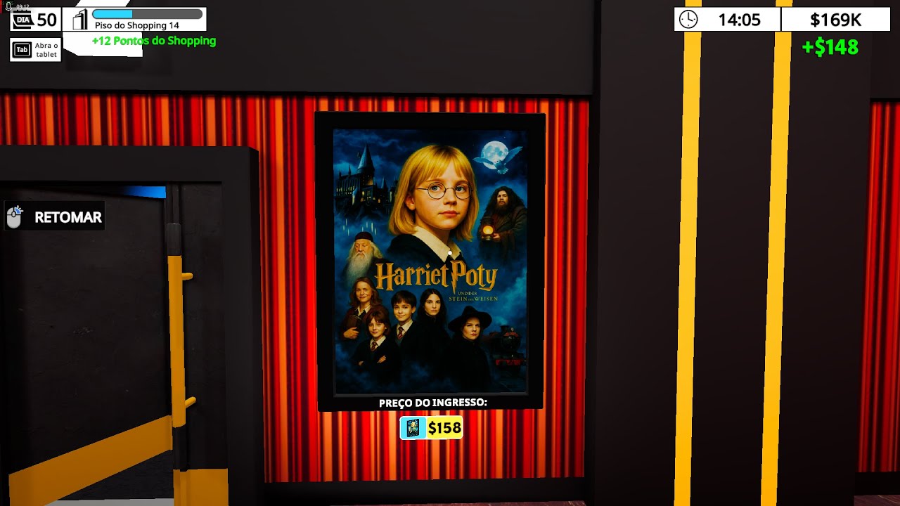 novo filme no cinema  MALL SIMULATOR simulador de shopping