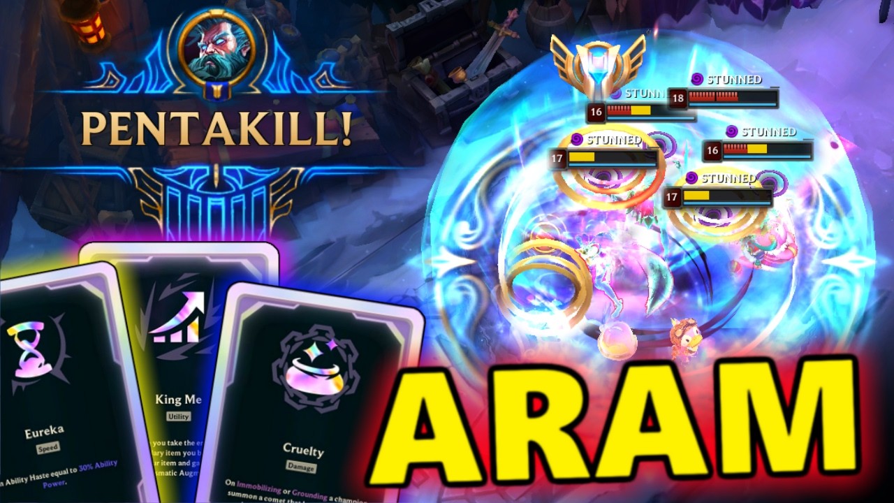 ARAM MAYHEM LoL FUN MONTAGE #559