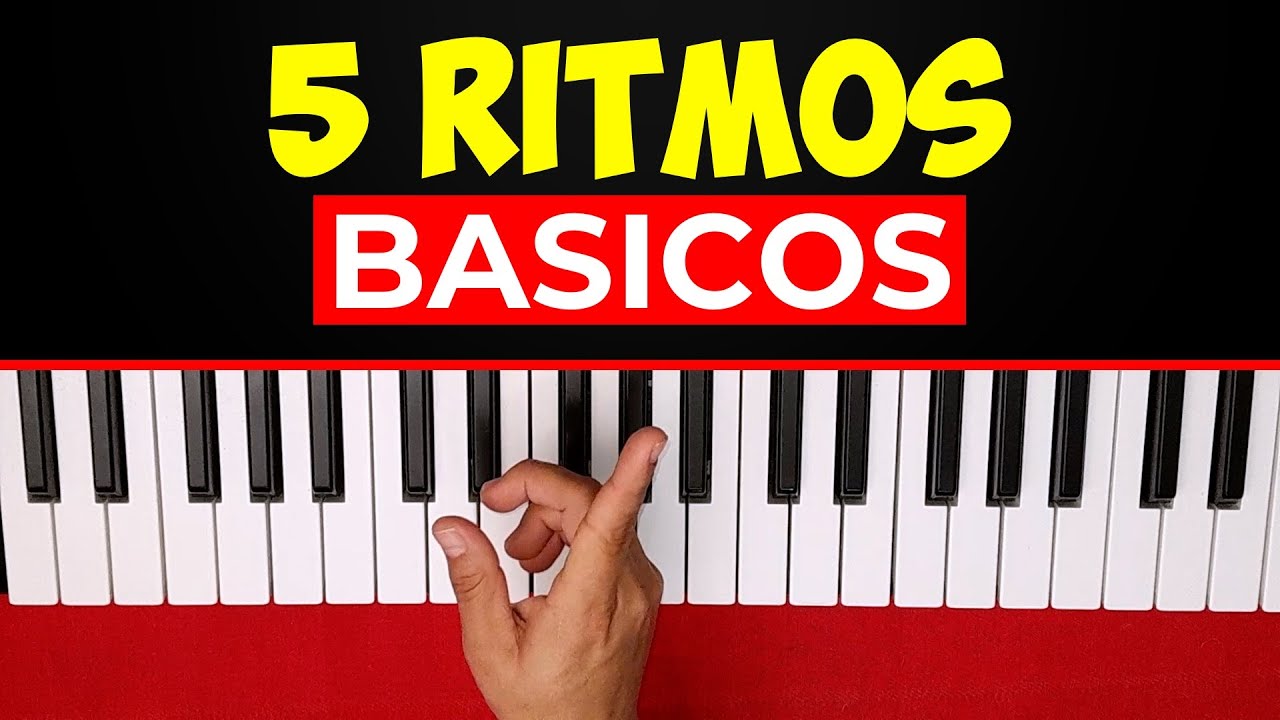 5 ritmos para acompañar en cantos de júbilo y adoración piano tutorial