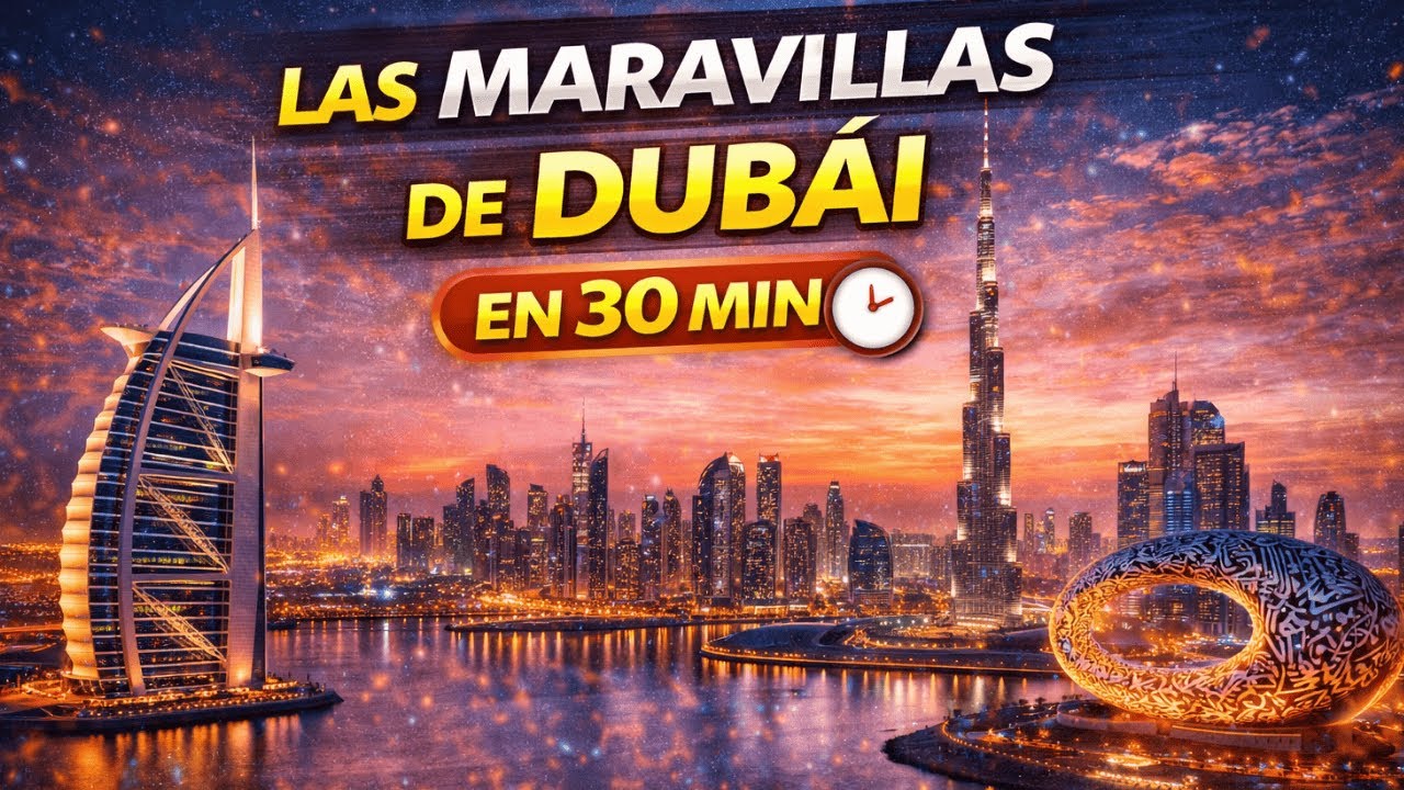 Las MARAVILLAS de DUBÁI en 30 minutos ✨