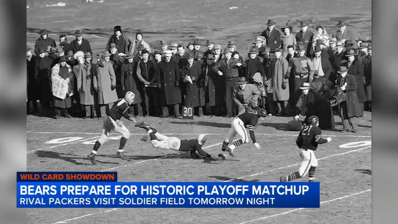 Chicago Bears fans preparing for historic Packers playoff game at Soldier Field