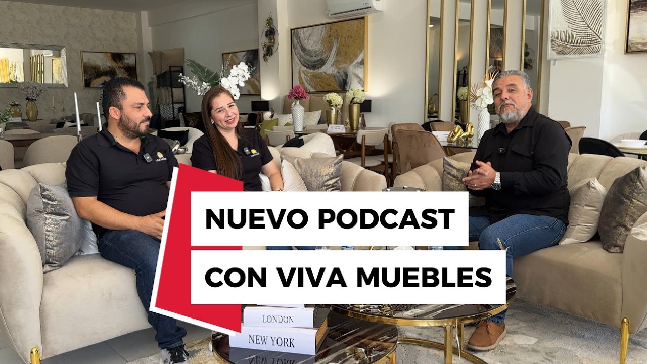 Podcast con Marbella y Richasrd en Viva Muebles