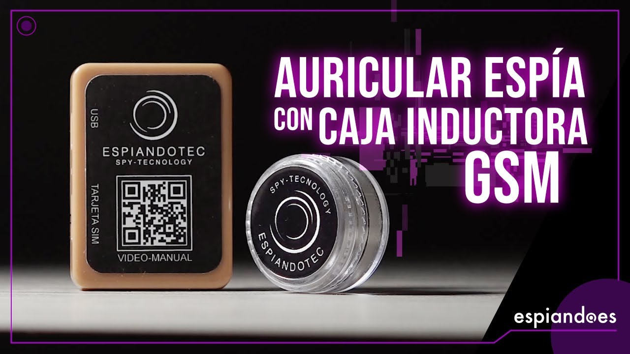 ✅ Caja Inductiva GSM con Pinganillo ¡Desvela los secretos detrás de las conversaciones!