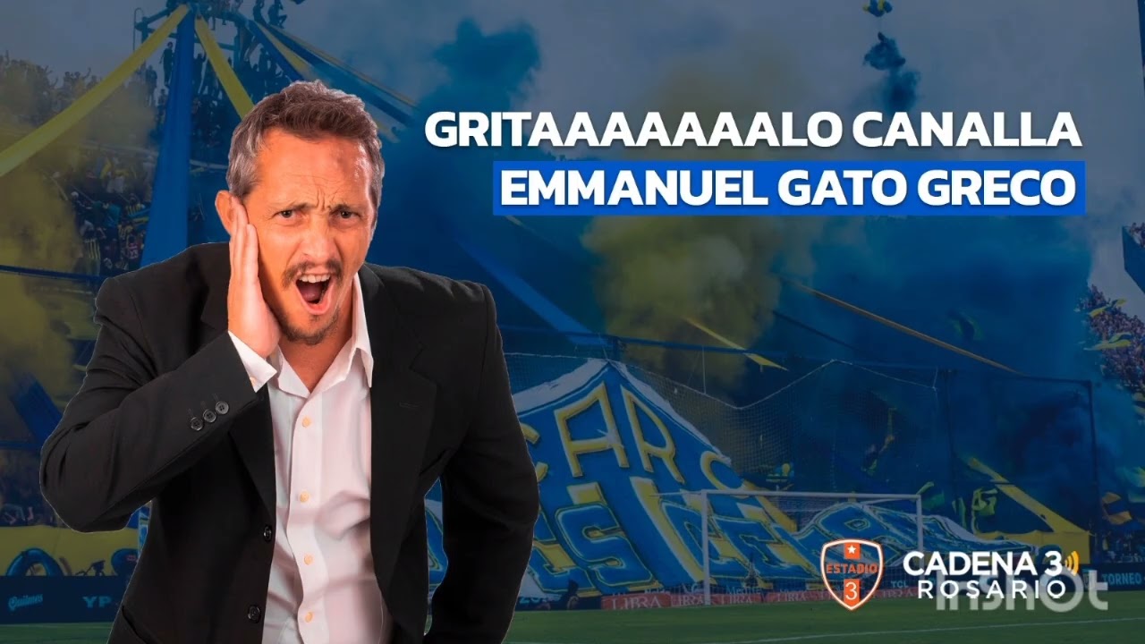 Goles Newell's 0 - 2 Rosario Central (relato Emmanuel Greco en Cadena 3 Rosario)