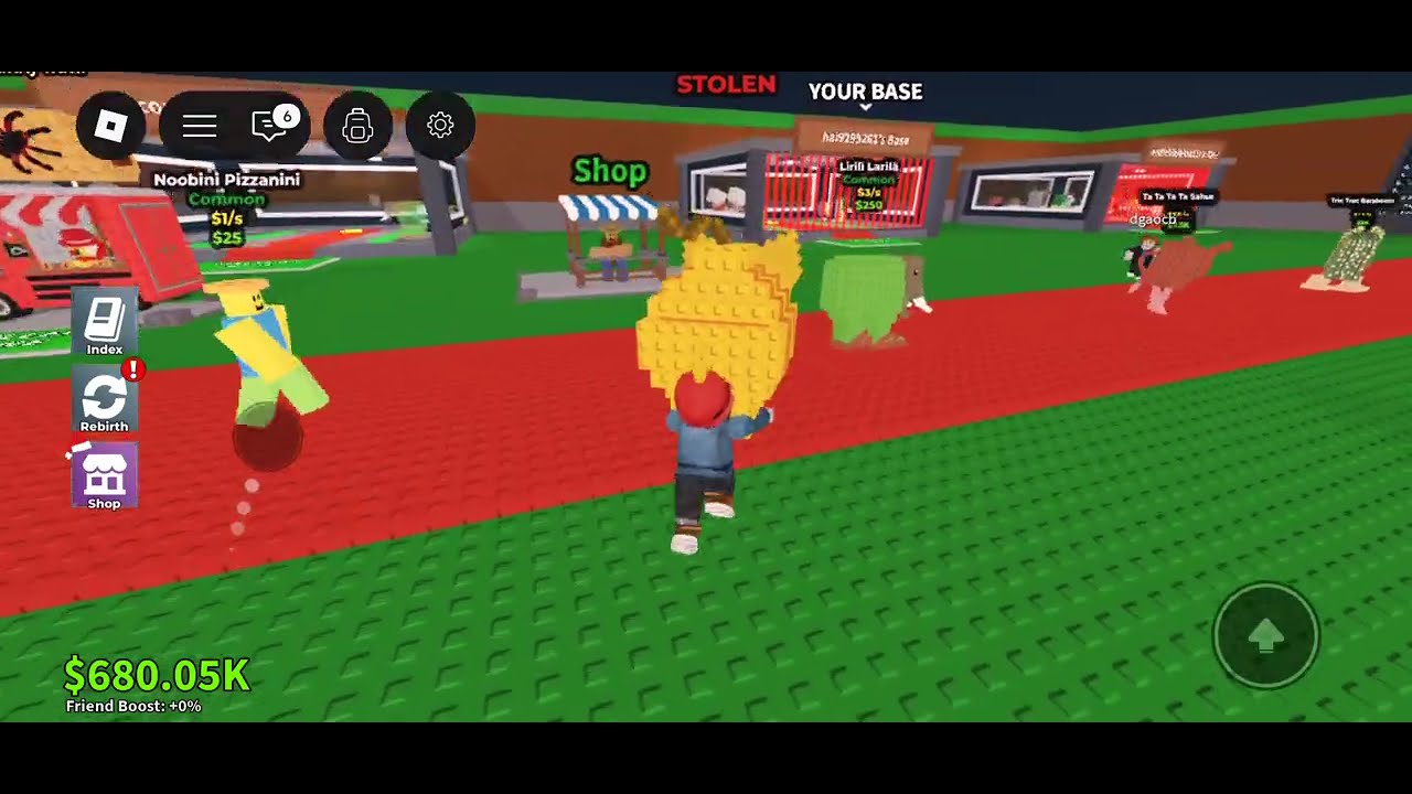Steal a brainrot roblox gameplay 🎮 #stealabrainrot #gameplay #roblox #youtubevideos