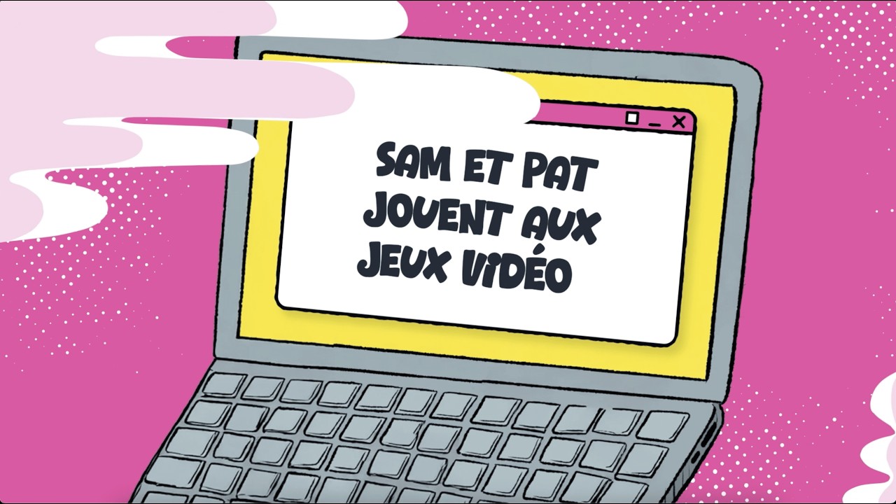 Le numérique pas de panique - Sam et Pat jouent aux jeux vidéo