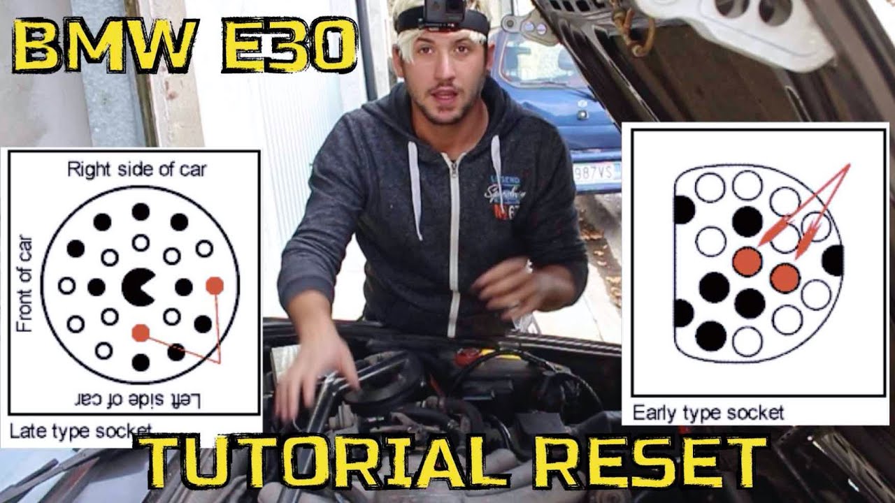 SERVICE BMW E30 - come fare il reset da soli in entrambi i casi