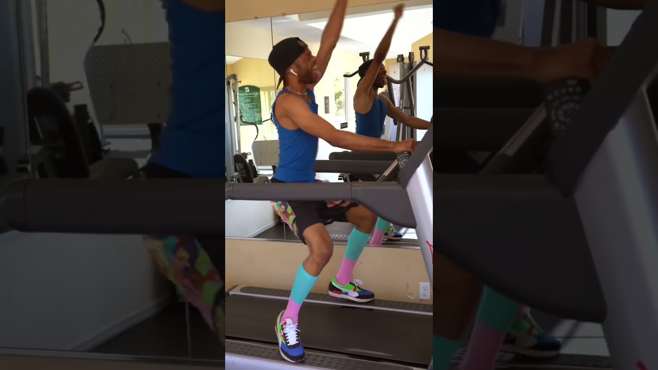 When your part come on while working out 😅 #shorts #kidrl #dancetrends #tiktokdance #workout