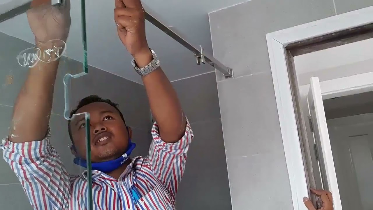 Hướng Dẫn Làm Phòng Tắm Đứng Cửa Mở Kính Cường Lực Cao Cấp Mới Nhất