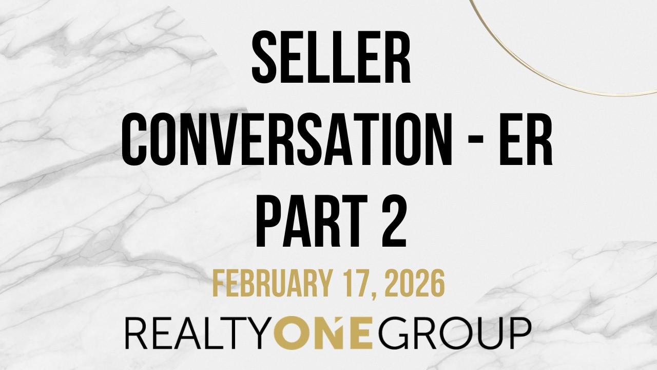 Seller Conversation - ER Pt 2