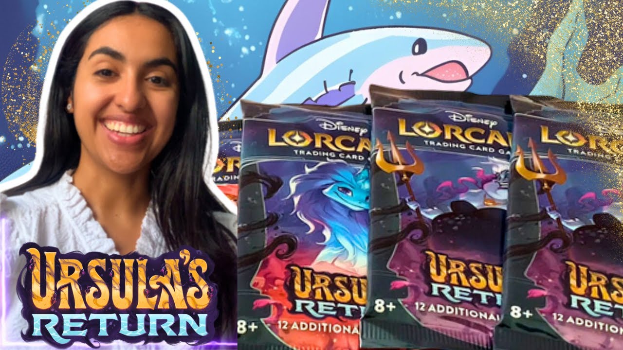 Magic in Every Pack! Opening Lorcana Ursula’s Return Blister Packs