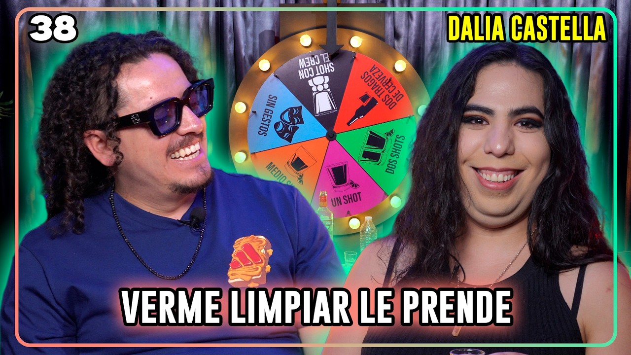 Verdad o Shot T2 EP38 Verme limpiar le prende | Dalia Castella