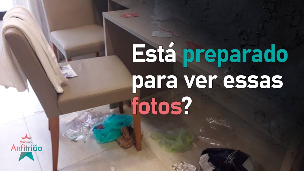 Olha só esse check-out! Como deixaram o meu apartamento no AIRBNB após 13 DIAS de RESERVA.