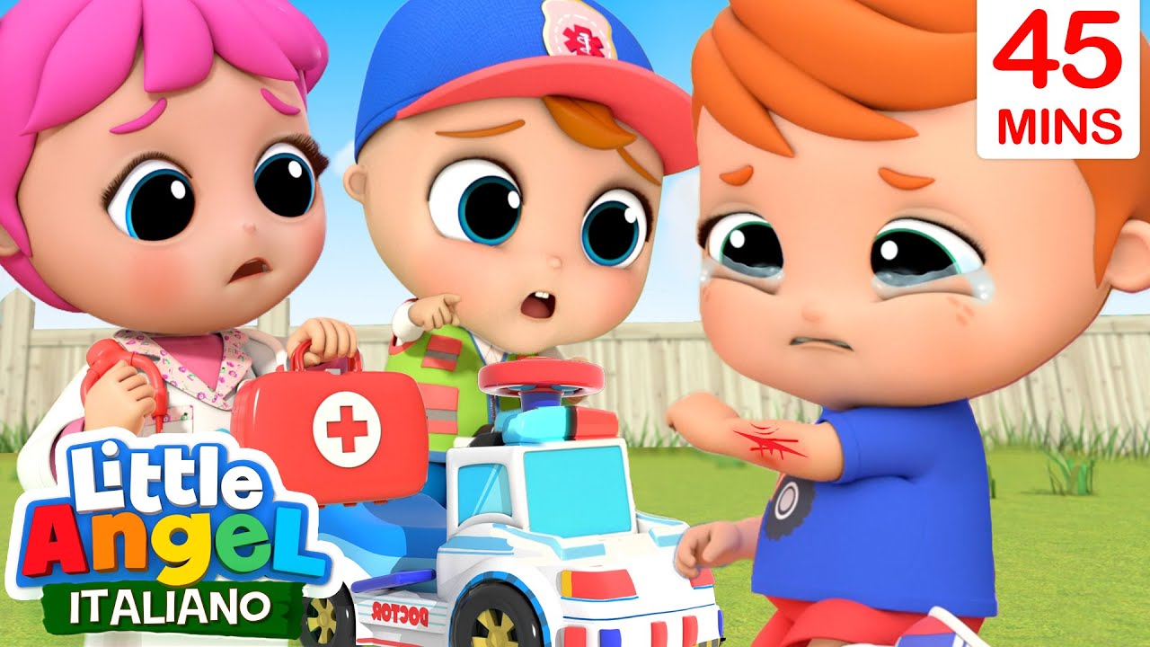 Filastrocche più belle di SEMPRE ❤️😍 Cartoni Animati & Canzoni Bambini | Little Angel Italiano